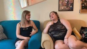 bbw and petite bff's have a lush competition