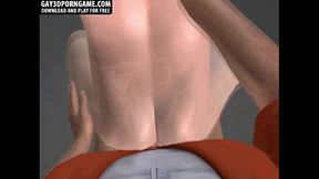 3D studs are rimming and fucking eachother in jail