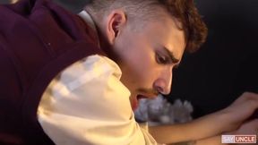 Incredible Adult Scene Gay Handjob Wild Pretty One