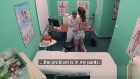 Fake Hospital Dirty Doc stuffs his big dick into patients tight wet pussy