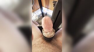 LEAKING BONE GETS LEISURELY MASTURBATED AGAIN AND AGAIN