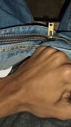 Jerking big cock   Clip 1