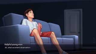 Debbie and anon New Mastabreate scene - Summertime Saga New Version Cookie jar Sex Animation Ep 09