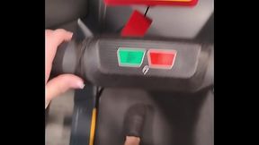 On the treadmill