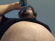 Sports drink chug