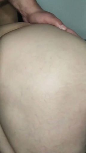 He creampied me after i Let Him Fuck Me From Behind. Doggystyle Sex with a Sexy Amateur Latina MILF   Clip 1