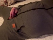 Onesie Bed Pee and Cum