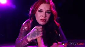 Sabien Demonia wants to jerk you off with her feet