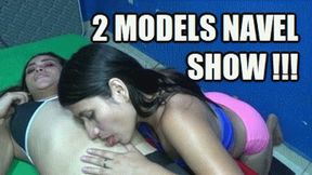 2 MODELS BELLY BUTTON FETISH 240421KISAB3 CANDY + VIOLET NAVEL FINGERING AND LICKING + FREE SURPRISE SHOW (LOWDEF SD MP4 VERSION)