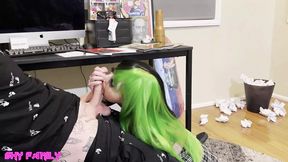 Horny&#x1F975; Teen Stepsister Maddison Ink Drives Her Brother Wild!