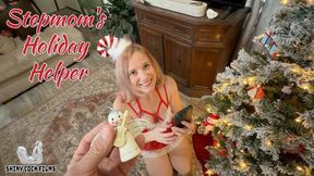 Stepmoms Holiday Helper - Jane Cane, Shiny Cock Films