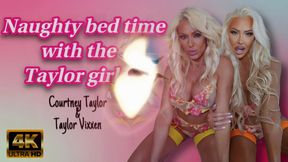 Taylor Vixxen & Courtney Taylor Naughty Bedtime