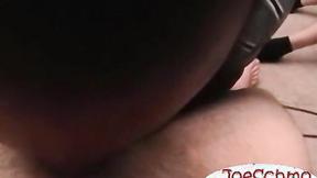 ”Two guys play with their amazing dicks at home”