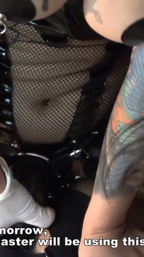 A Slave Training and Distribution Center with a Sadistic Female CEO   Clip 1