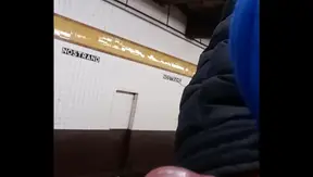 Morning Glory Reloaded: Young Black Stud Jerks Off Publicly – Explosive Cum Shot Solo! –