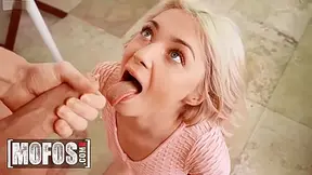 Sia Lust In Extra Small Blondie Gets Stretched With A Big White Cock