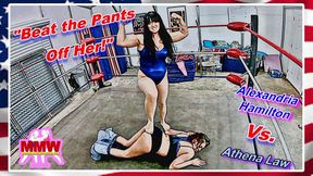 Beating the Pants Off Her!