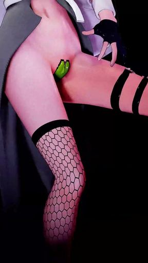 Hatsune Miku Undress Dance Roki Song Hentai Big Boobs Mmd 3D Blonde Hair Color Edit Smixix
