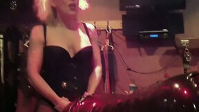 Exploring the Limits of Pleasure: A Hard Latex BDSM Scene