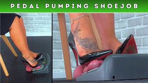 Pedal Pumping The Cum From Your Balls Under My Louboutin So Kate Heels (193) - Split Cam 2 - Cock Pump Shoejob Trample Trampling Footjob FemDom