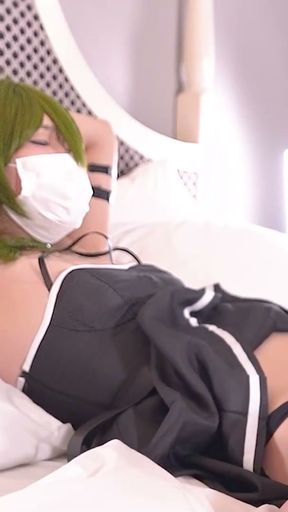 Tied up and get Fucked! Anime Frieren Ubel Cosplayer, Asian shemale Hentai Cosplay 2   Clip 1