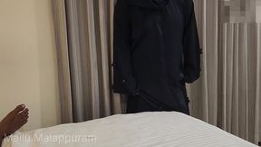 mallu muslim couple cowgirl,reverse cowgirl position in hotel room, malappuram, kerala