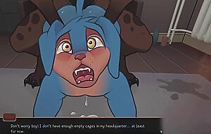 Debtors Furry NTR a beautiful and slender wife watches her husband being fucked by a huge furry dog