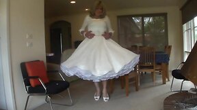 Petticoated sissy