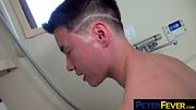 PETERFEVER Cute Guy Reitaro Takes A Sensual Shower And Plays With His Asshole