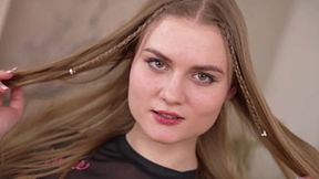 Blonde Ester Light takes big schlong deep in her ass