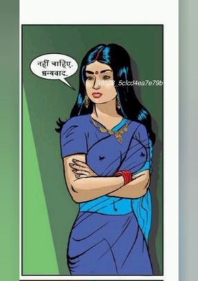 Savita Bhabhi And Salesman XXX Ep 1 Hindi Comic Video