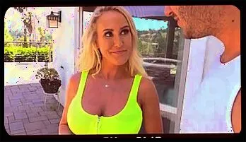 Busty Blonde MILF Brandi Love Seduces the Poolboy for Intense Orgasms