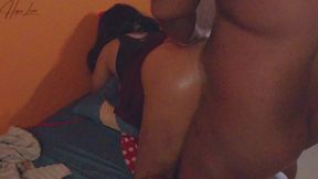 Big Booty Girl's Tight Pussy Felt so Good That I Came a Lot.