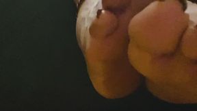 Being ignored at my feet!