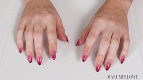 Beautiful Hand and Nail Worship 4K