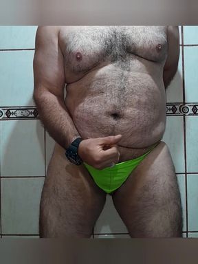 Having Fun Until Cum in My Delicious Thong