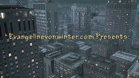 Evangelines Freeze Stripping and Posing