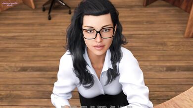 Blonde cartoon ASMR 60 fps walking through HD rock star game