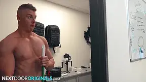 Drilled In The Office By Strong Stud Janitor - Roman Todd