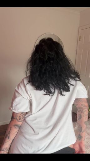 I can’t play music on here but just know I was singing a song in my head while I stripped for you