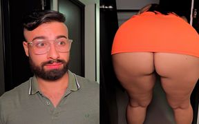 Exchange Student Is Impressed with a Colombian MILF's Big Ass - Sarah Black