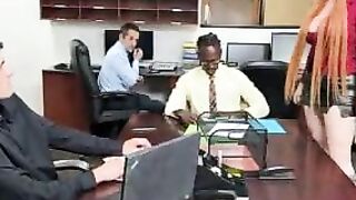 Busty MILFs Share Big Black Dick in Threesome