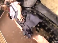 Japanese teen amateur public party