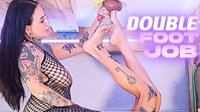 Velvet & Morgana Double Domme Footjob Release 4k