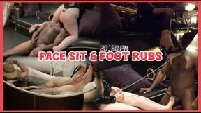 Facesit & Foot Rub - Miss AATT's Sinful Soles: Bound, Leashed & Ravished Full Movie Ft EliteFeetStreet