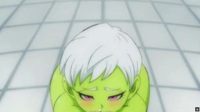 dragon ball super lost episode [hentai game parody pornplay ] ep.4 hot shower blowjob