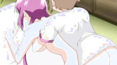 Young anime slut enjoys rough sex with hung friend in steamy hentai