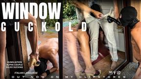 EVA and DIABO - Window cuckold [ITA]