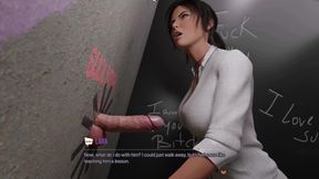 Croft Adventures 3 Lara Loves BDSM and Big Black Cocks and to Tease Other