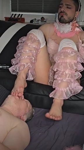 Stepdaddy Gives Stepson While His Stepmom Works